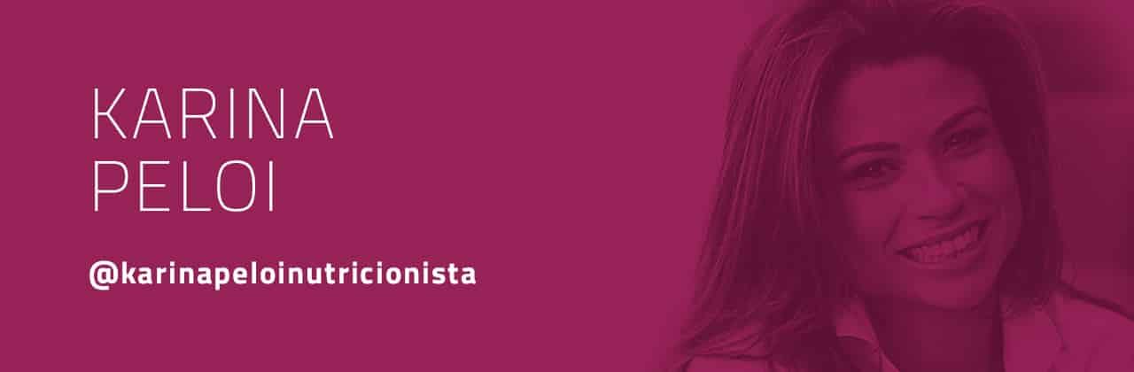 Foto da nutricionista Karina Peloi