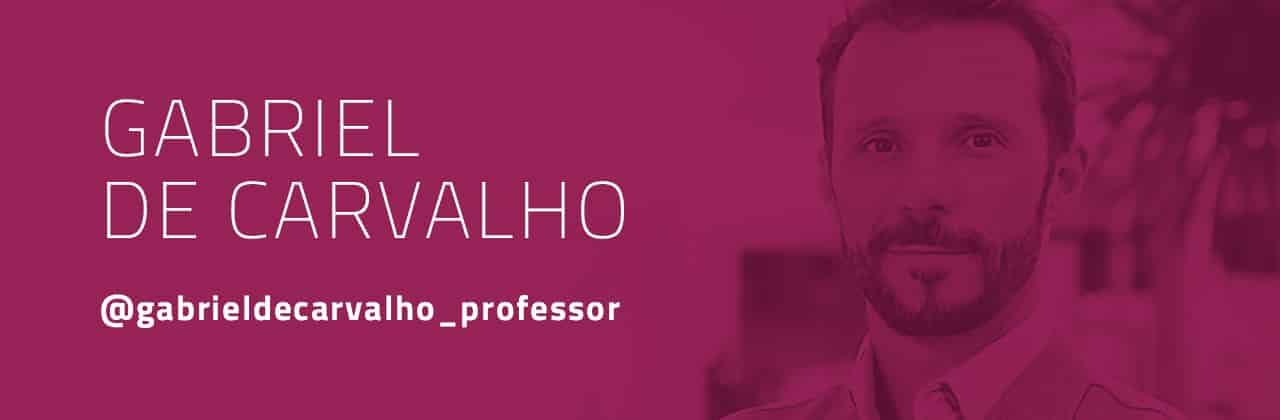 Foto do nutricionista Gabriel de Carvalho